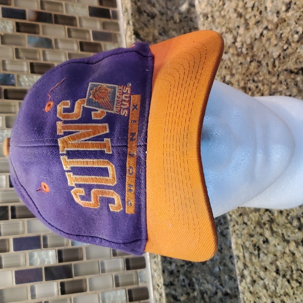 VINTAGE PHOENIX SUNS HAT CAP ADJUSTABLE STRAP NBA SNAPBACK
